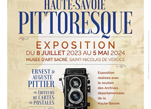 Exposition "La Haute-Savoie pittoresque, Ernest & Auguste Pittier, éditeurs de cartes postales"